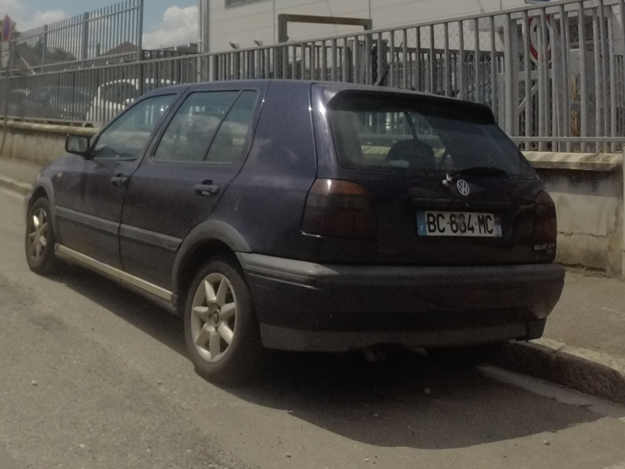 BC-664-MC, Volkswagen Golf 3rd gen 5-door Hatch (1H1), 1991–1997