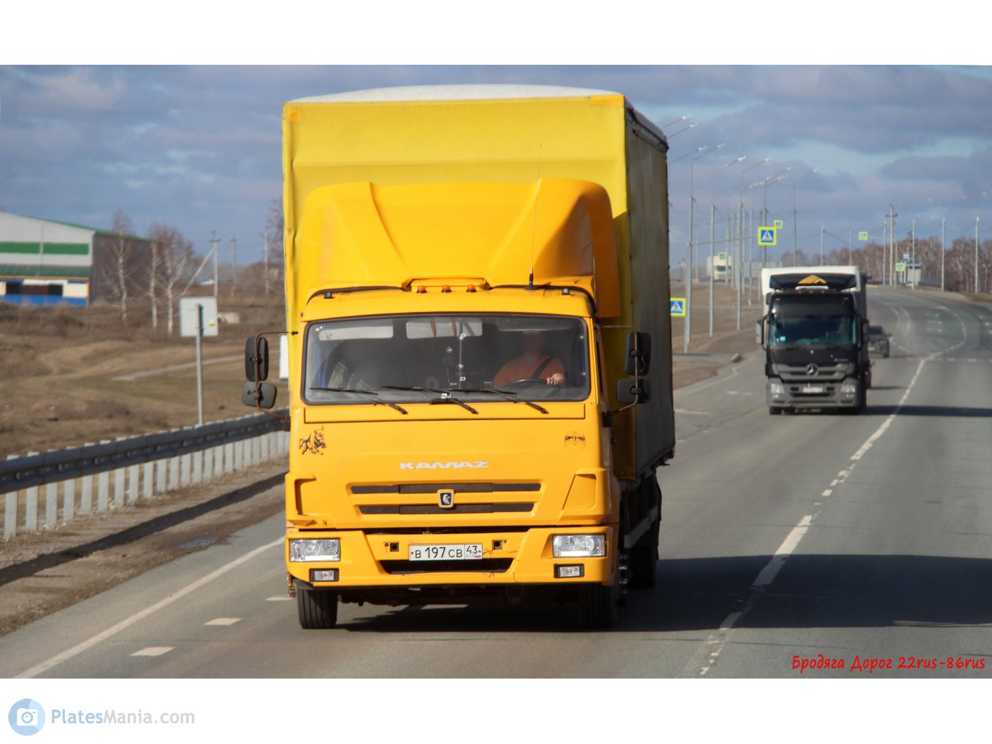 в 197 св 43, KamAZ 4308 4308, facelift, 2010–