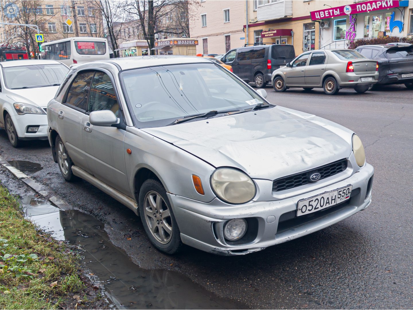 о 520 ан 550, Subaru Impreza 2nd gen Wagon (GG), 2000–2003