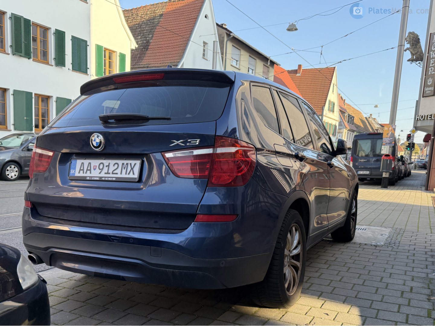 AA 912MX, BMW X3 2nd gen (F25), facelift, 2014–2017