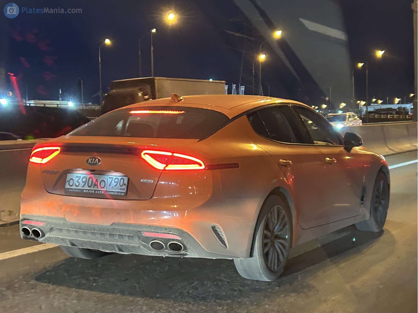 о 390 ао 790, Kia Stinger 1st gen (CK), 2017–2023