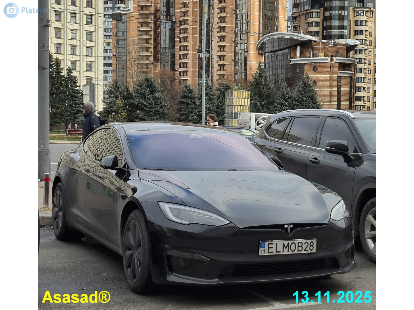 11 ELMOB28, Tesla Model S 1st gen (5YJS), 2012–
