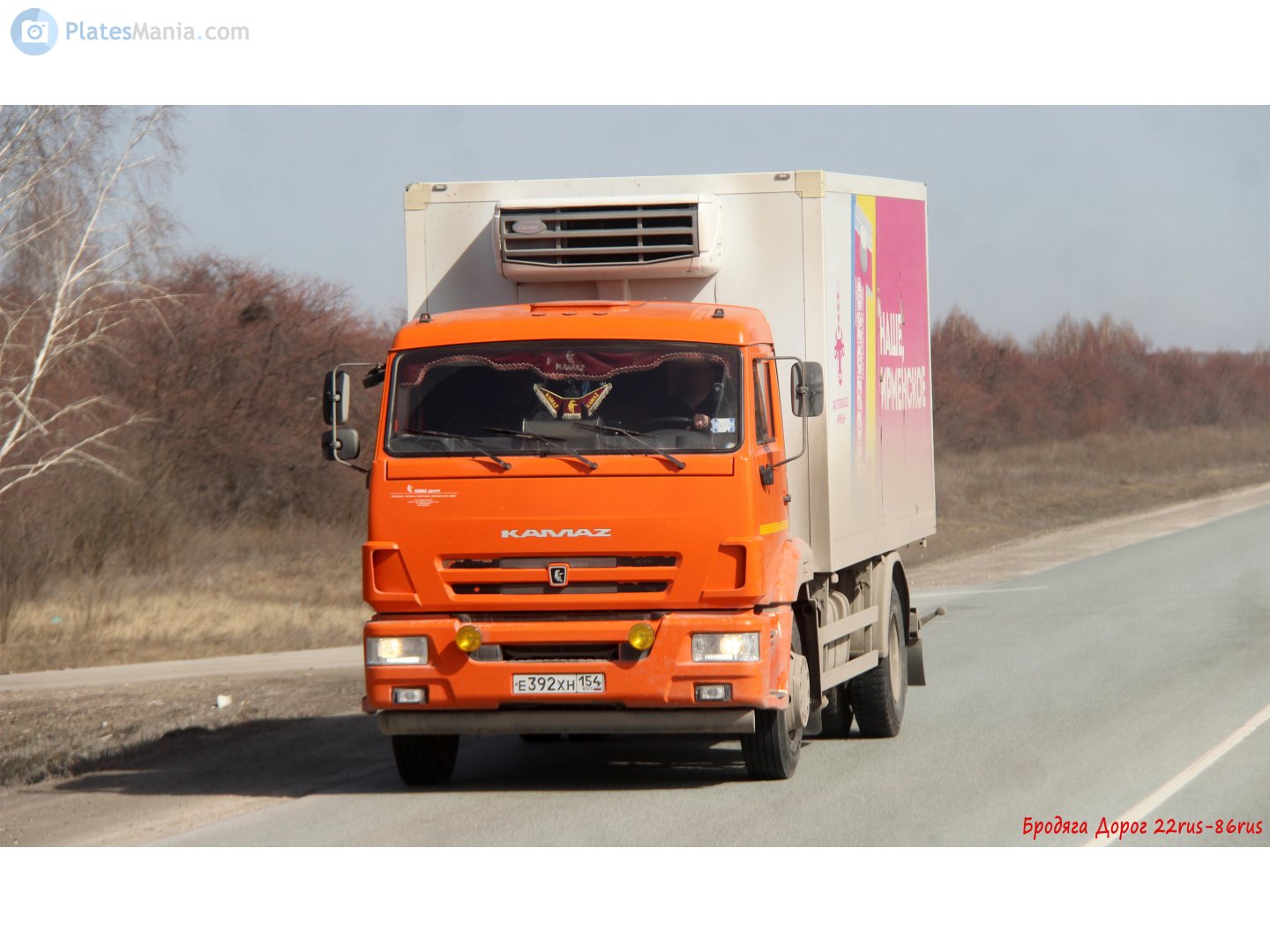 е 392 хн 154, KamAZ 4325 43253, 2002–