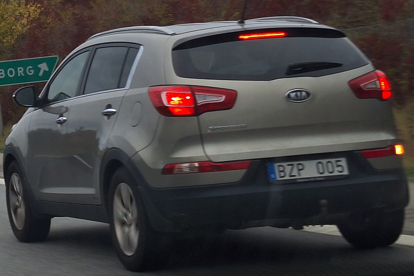 BZP 005, Kia Sportage 3rd gen (R) (SL), 2010–2016