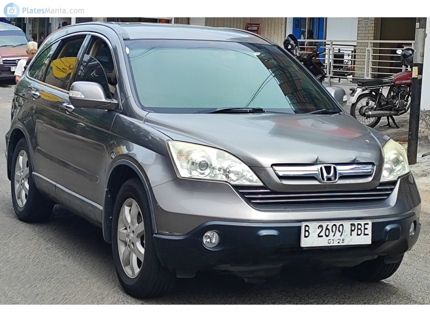 B 2699 PBE, Honda CR-V 3rd gen (RE), 2006–2012
