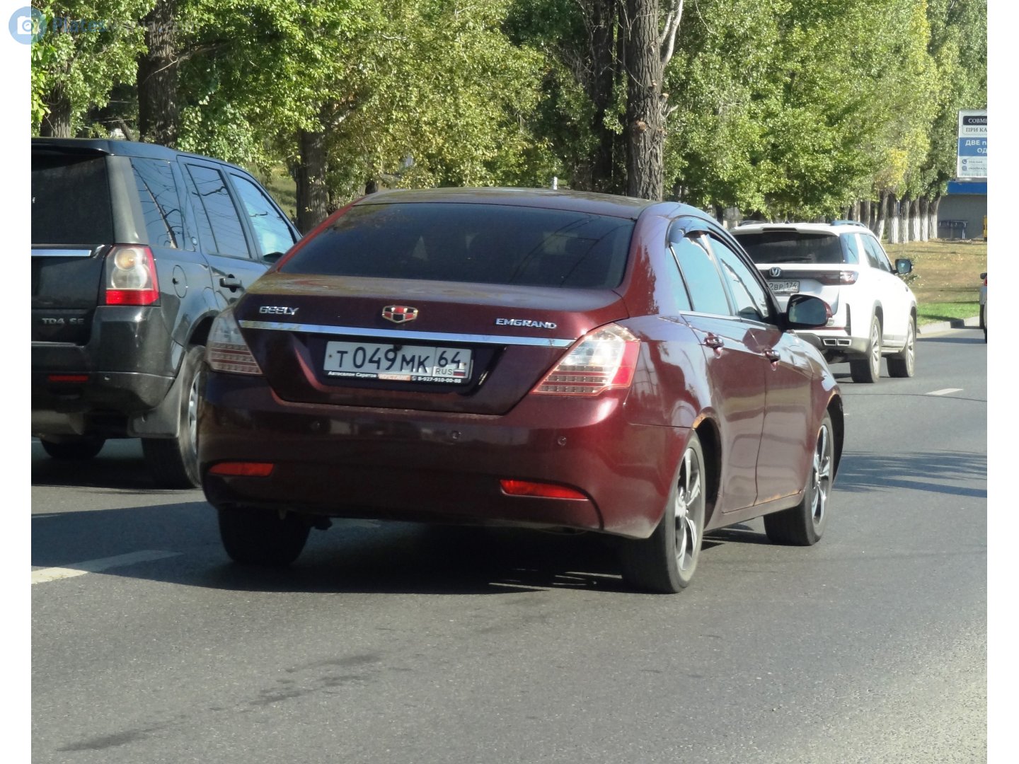 т 049 мк 64, Emgrand EC7 1st gen Sedan, 2009–2014