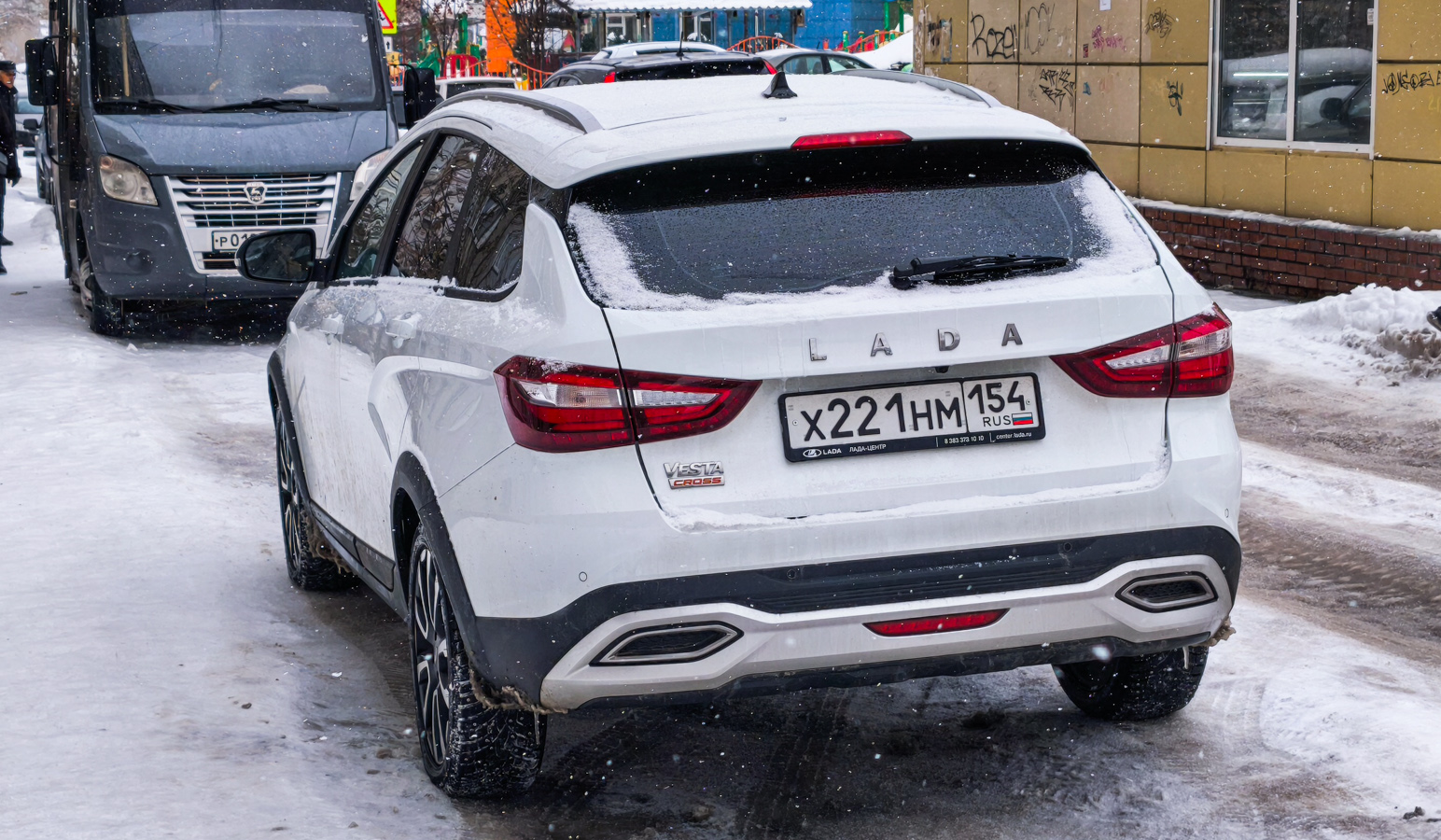 х 221 нм 154, Lada (VAZ) Vesta 1st gen SW Cross (GFK), facelift, 2022–