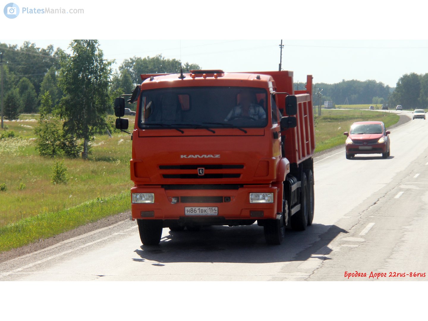 н 861 вк 154, KamAZ 6511 65115, 1999–