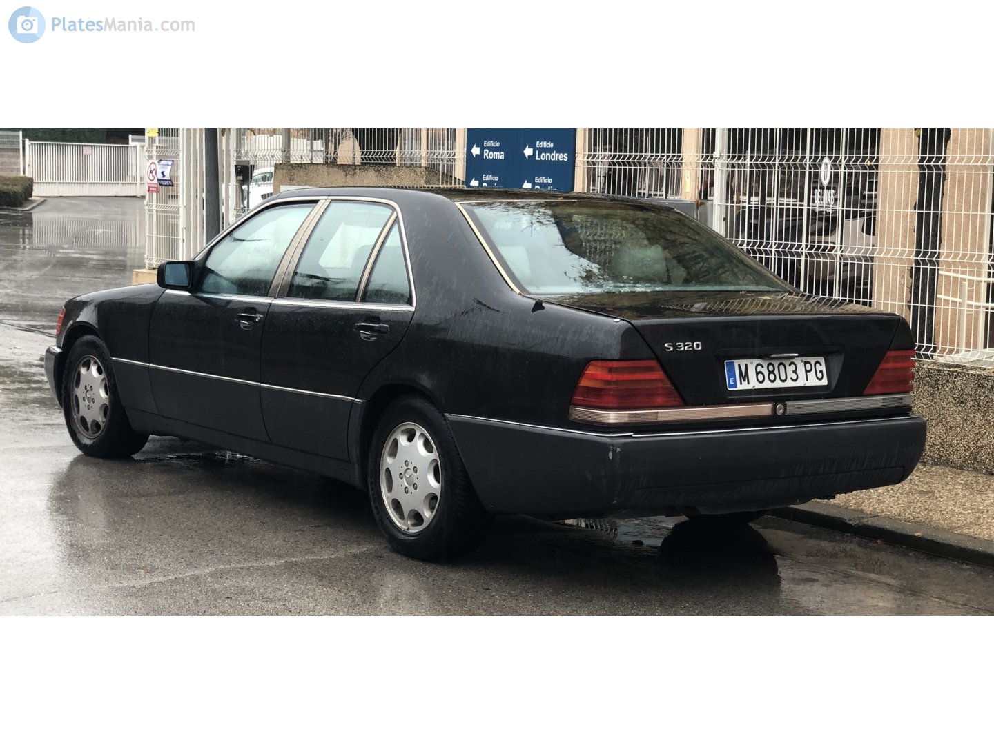 M 6803 PG, Mercedes-Benz S-Klasse 5th gen Sedan (W140/V140), 1991–1998
