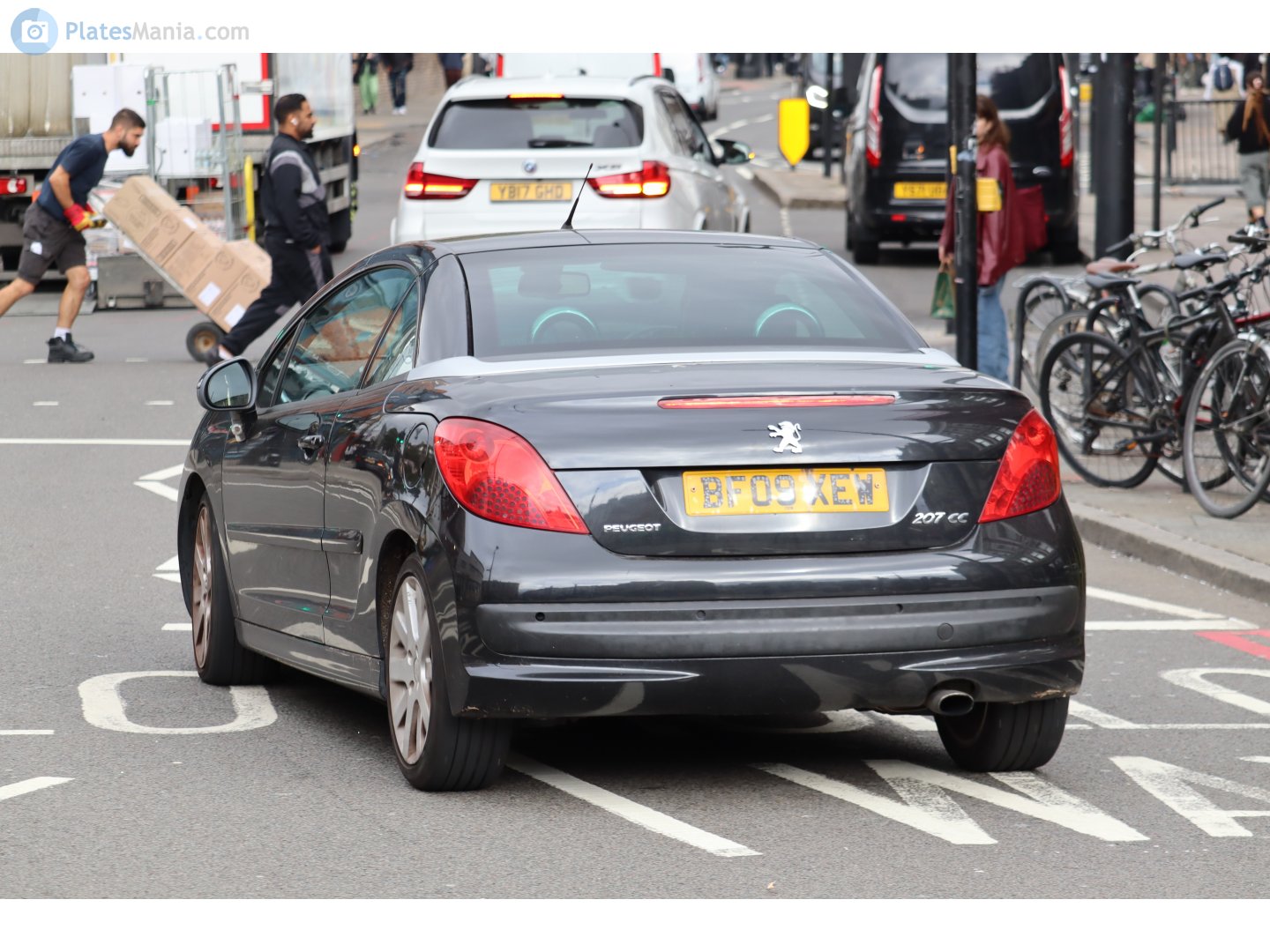 BF09XEW, Peugeot 207 CC Cabriolet (A76), 2007–2015
