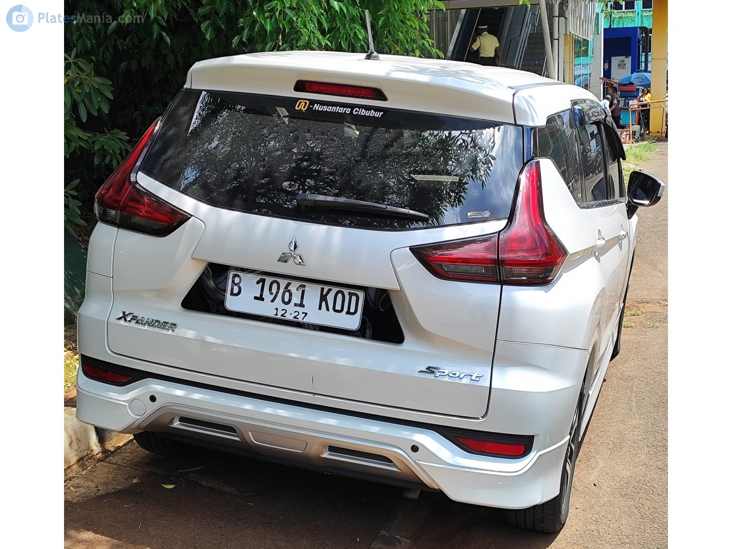 B 1961 KOD, Mitsubishi Xpander 1st gen (NC1W), 2017–2021