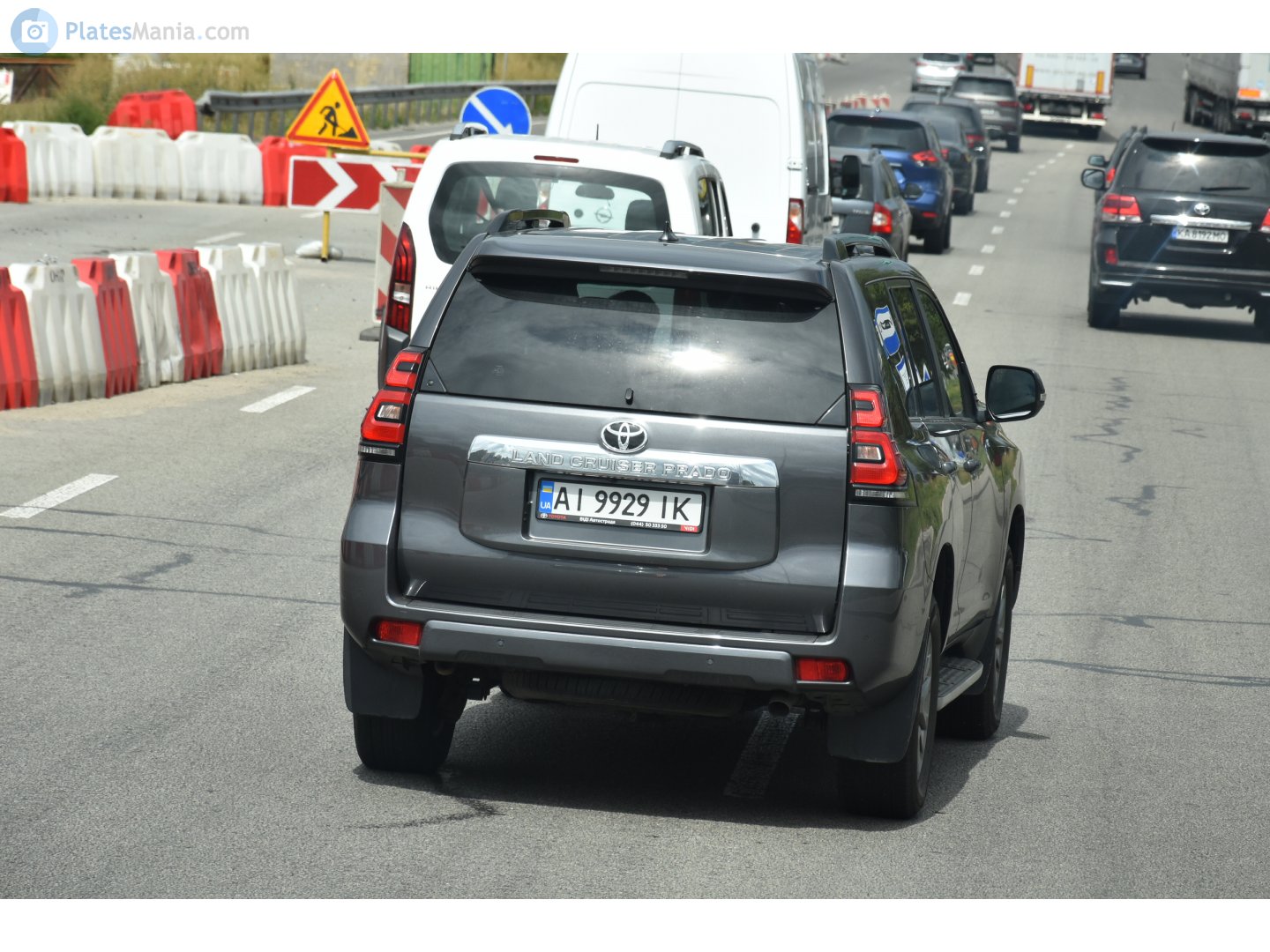 AI 9929 IK, Toyota Land Cruiser Prado 4th gen 5-door SUV (J150), 2nd facelift, 2017–2023
