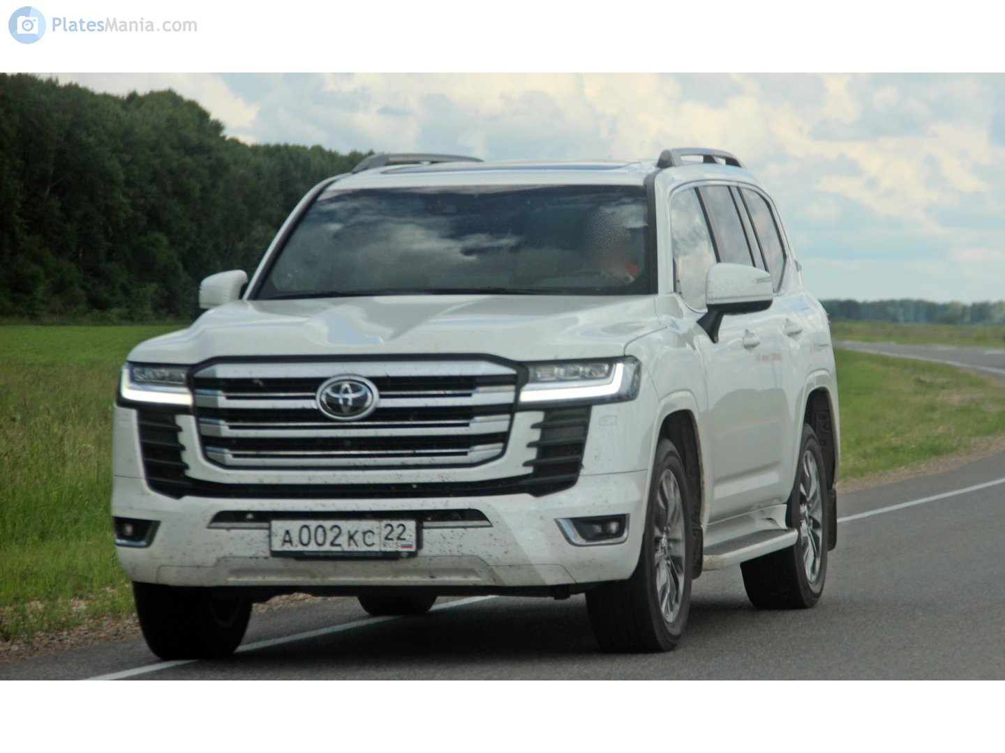 а 002 кс 22, Toyota Land Cruiser 300 (J300), 2021–