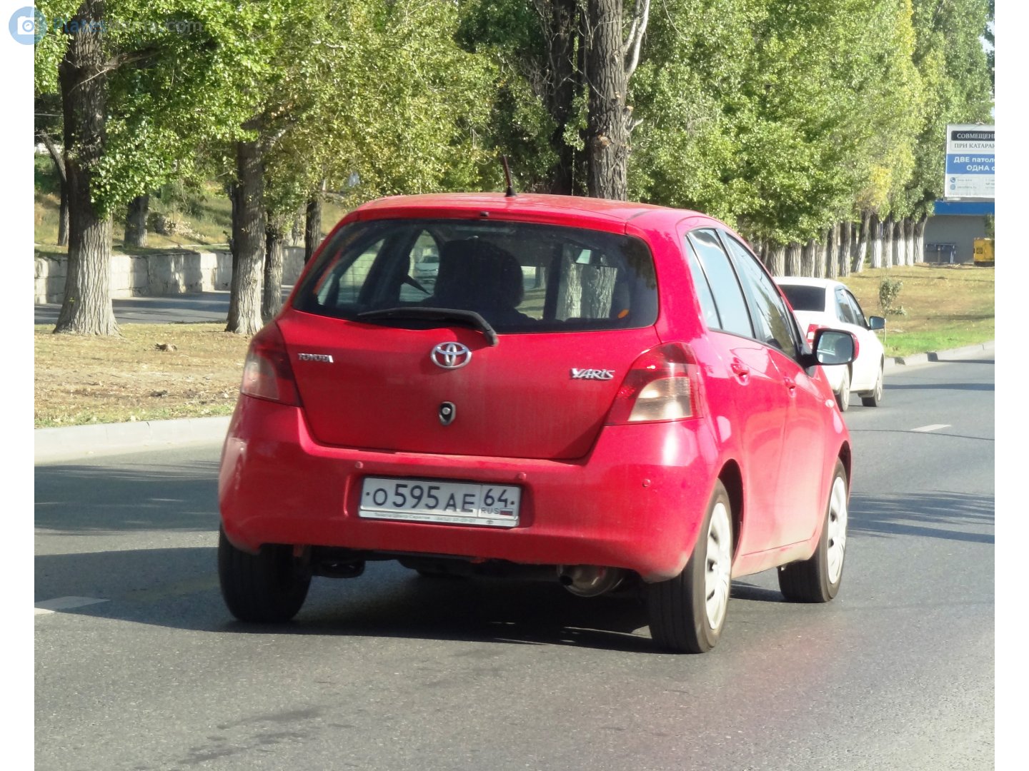 о 595 ае 64, Toyota Yaris 2nd gen 5-door Hatch (XP90), 2005–2011