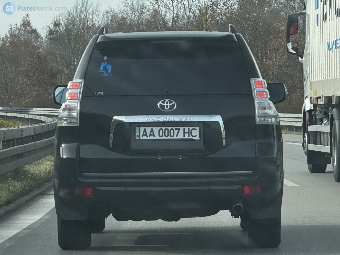 AA 0007 HC, Toyota Land Cruiser Prado 4th gen 5-door SUV (J150), 1st facelift, 2013–2017