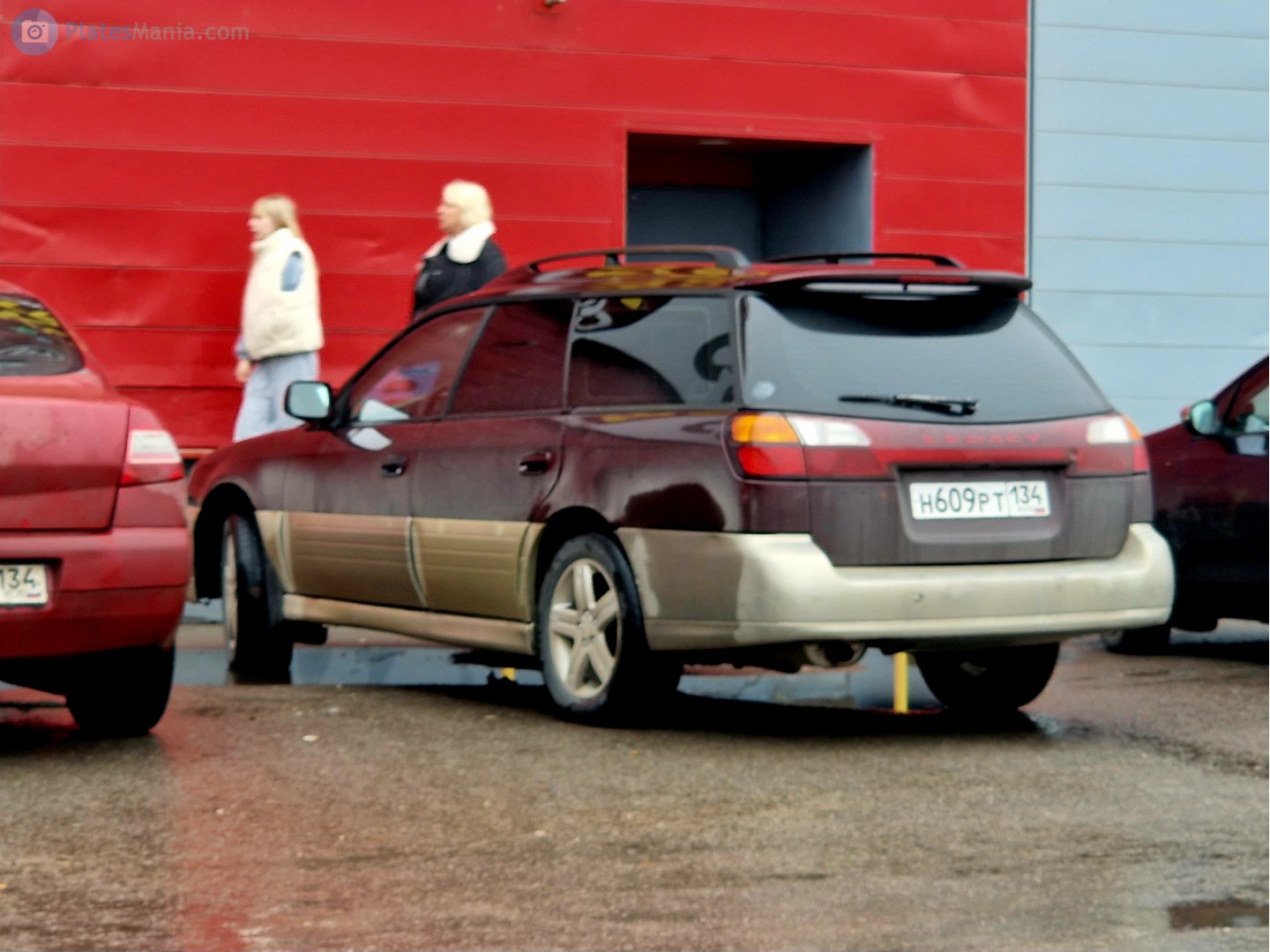 н 609 рт 134, Subaru Outback 2nd gen Wagon (BH), 1999–2003