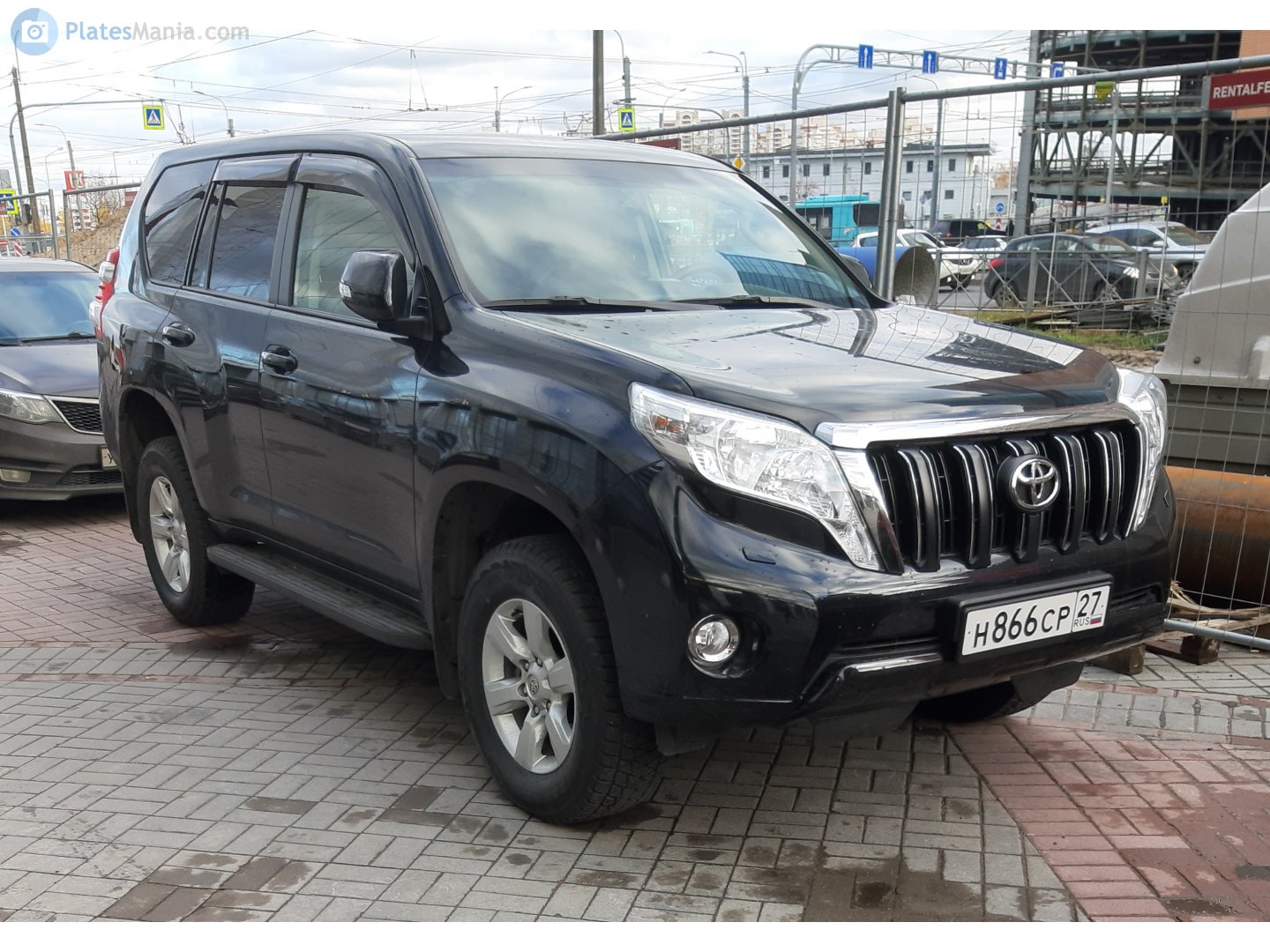 н 866 ср 27, Toyota Land Cruiser Prado 4th gen 5-door SUV (J150), 1st facelift, 2013–2017