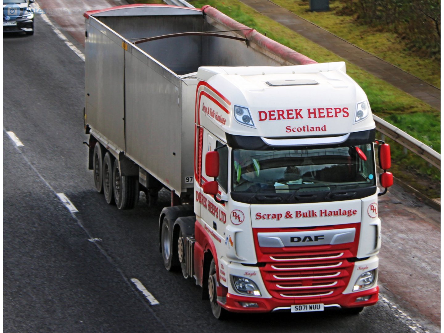 SD71WUU, DAF XF 4th gen, facelift, 2017–