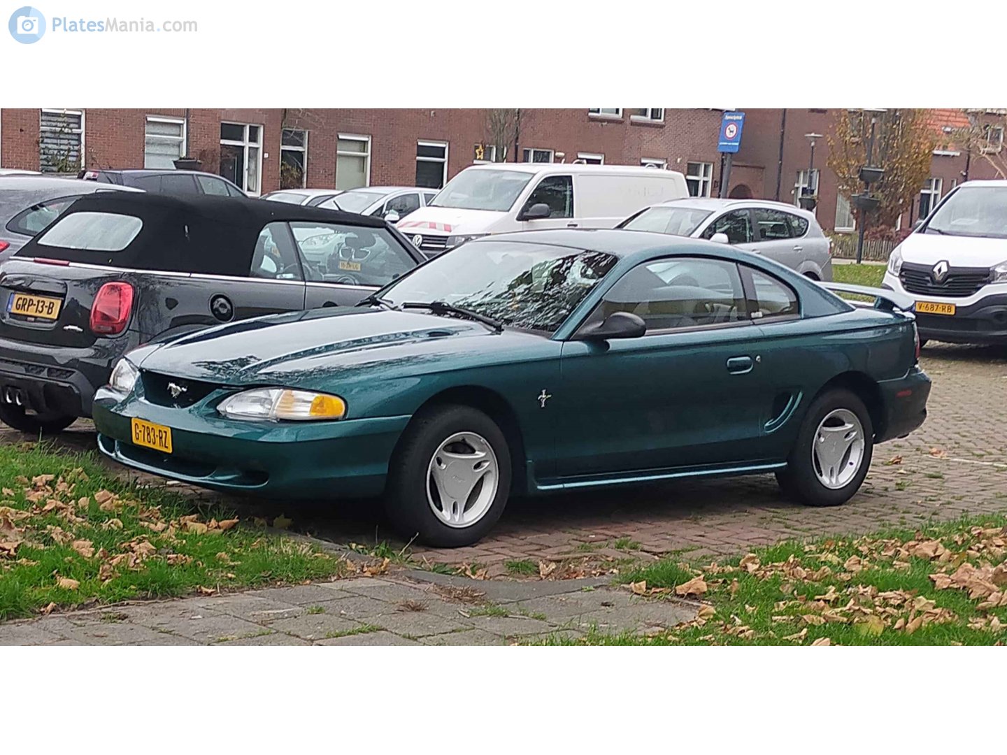 G-783-RZ, Ford Mustang 4th gen 2-door Coupé (SN95), 1993–1998