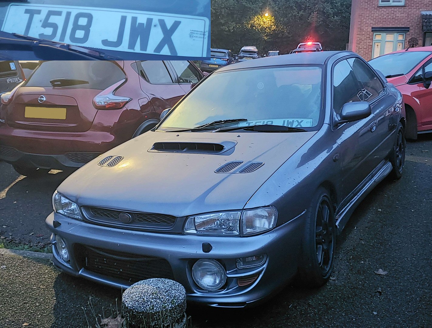 T518JWX, Subaru Impreza 1st gen Sedan (GC), 1992–2001