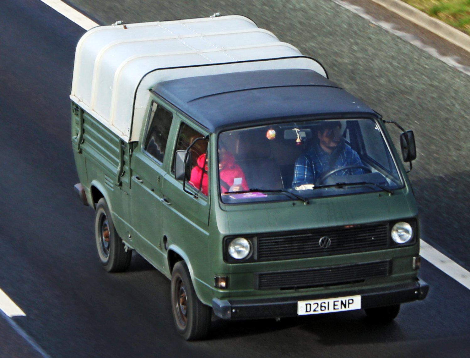 D261ENP, Volkswagen Transporter 3rd gen Double Cab Pickup (T3), 1979–1992