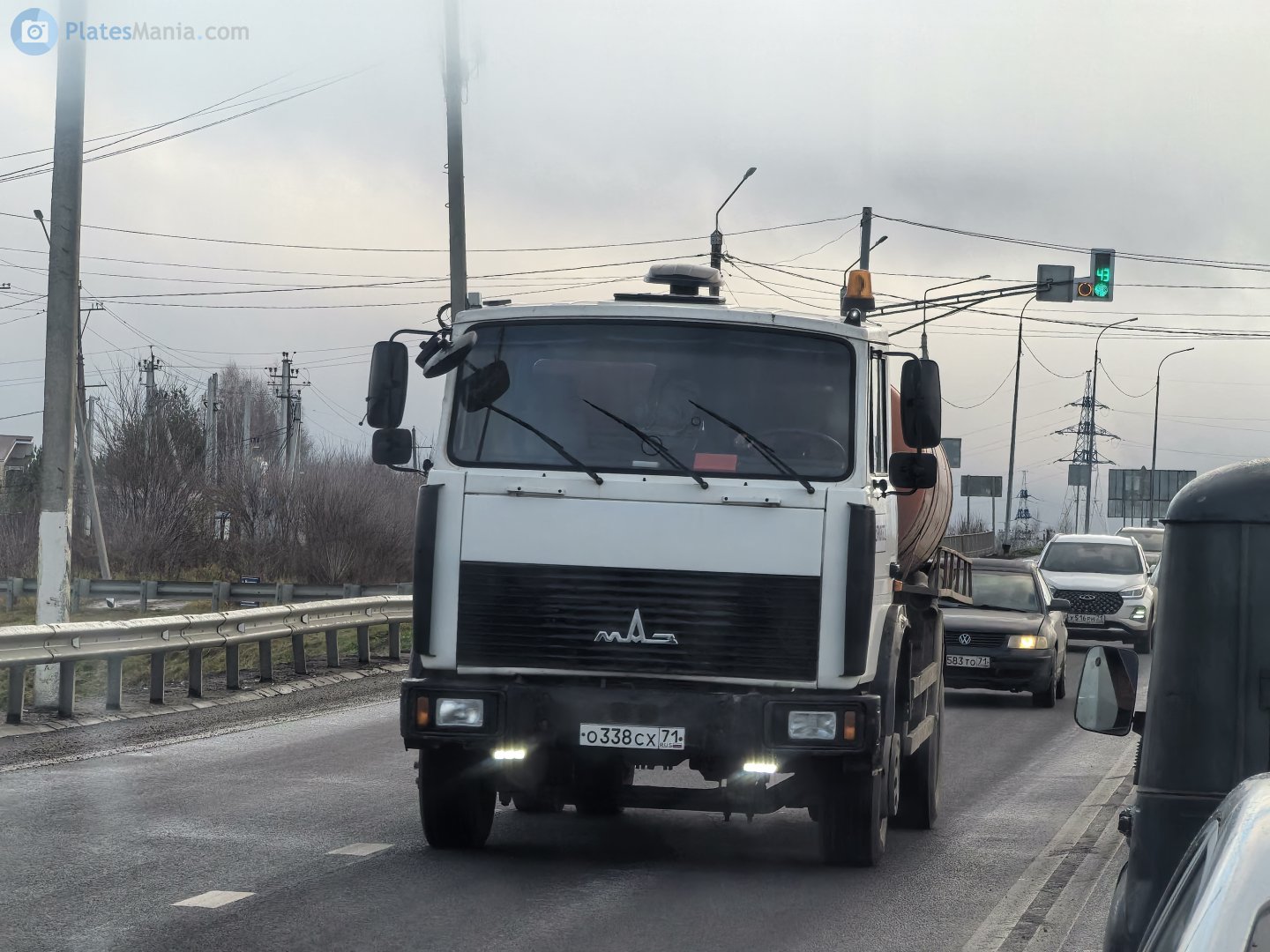 о 338 сх 71, MAZ 5337 