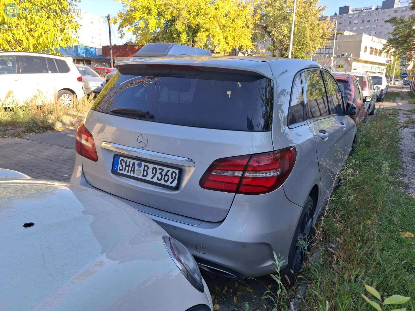 SHA B 9369, Mercedes-Benz B-Klasse 2nd gen (W242/W246), facelift, 2014–2018