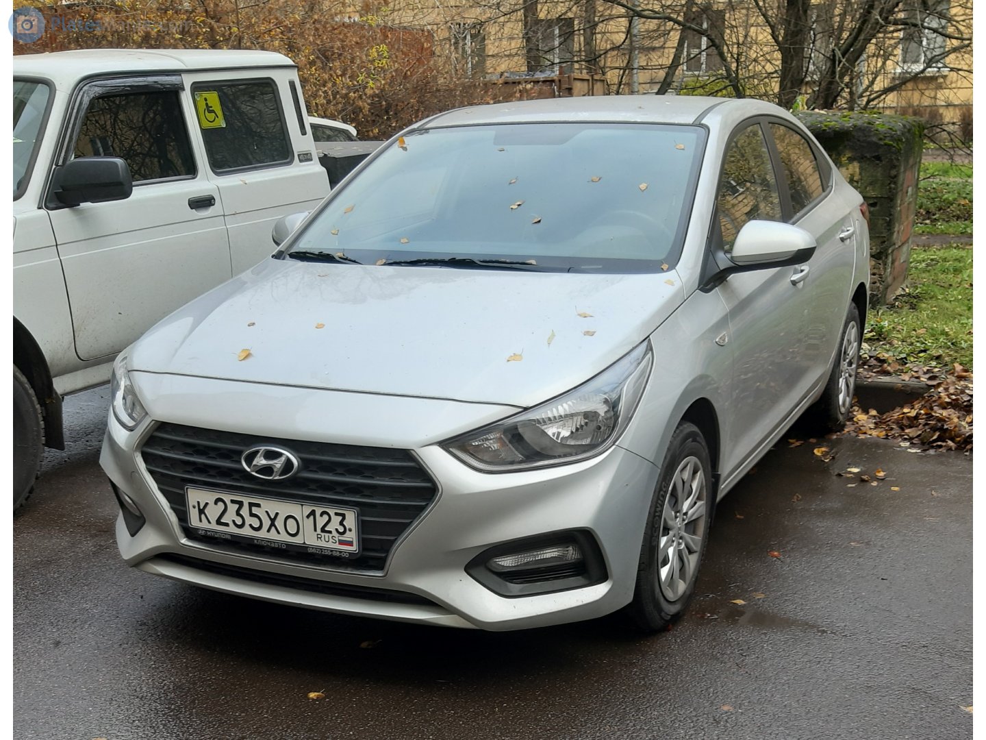 к 235 хо 123, Hyundai Solaris 2nd gen (HCR), 2017–2020