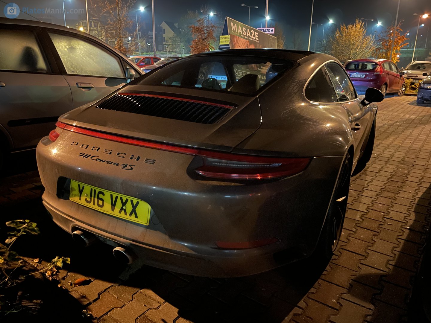 YJ16VXX, Porsche 911 7th gen Coupé (991.2), facelift, 2015–2019