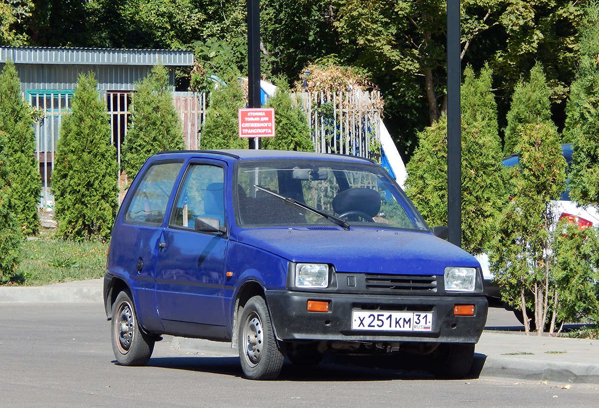 х 251 км 31, Lada (VAZ) 1111 Ока 1111* (СеАЗ, XTJ***), 1989–2008