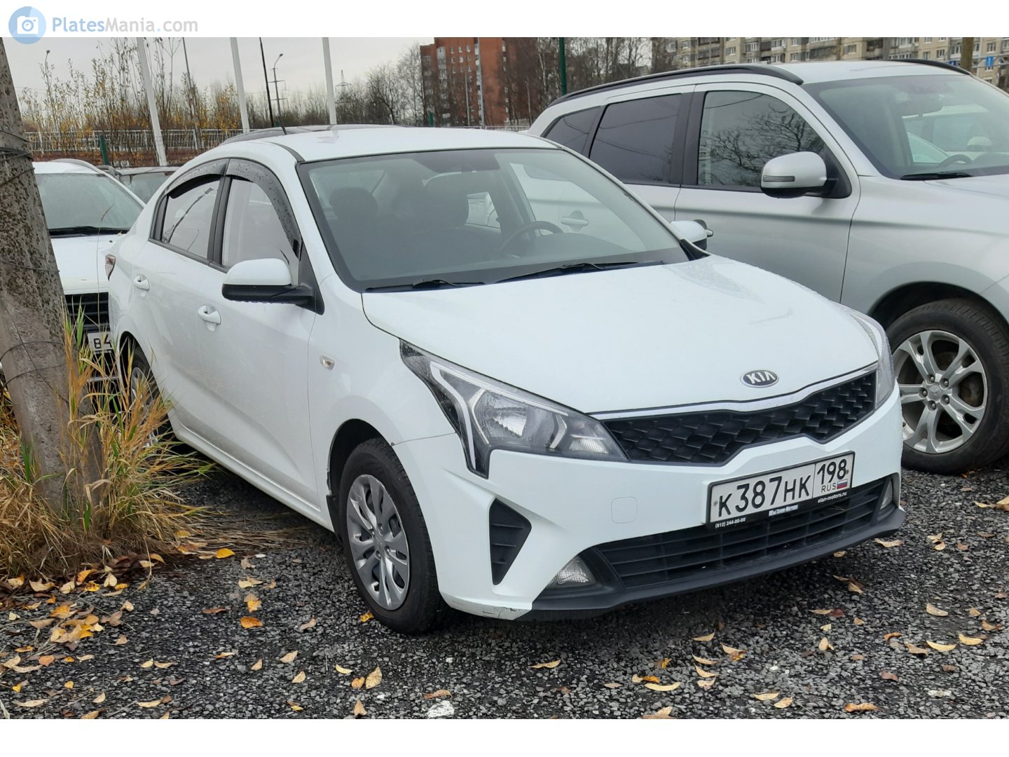 к 387 нк 198, Kia Rio 4th gen Sedan (FB; CIS-market), 2017–2020