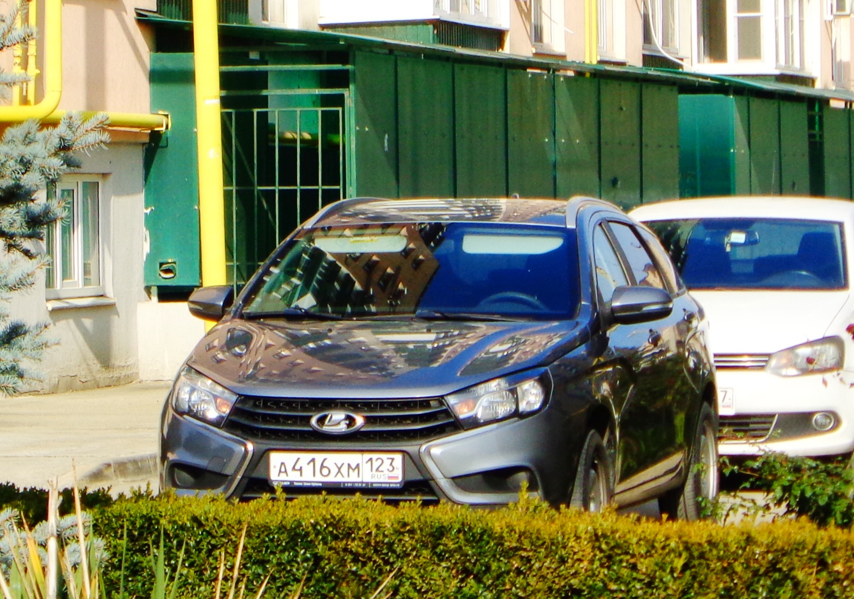 а 416 хм 123, Lada (VAZ) Vesta 1st gen SW (GFK), 2017–2022