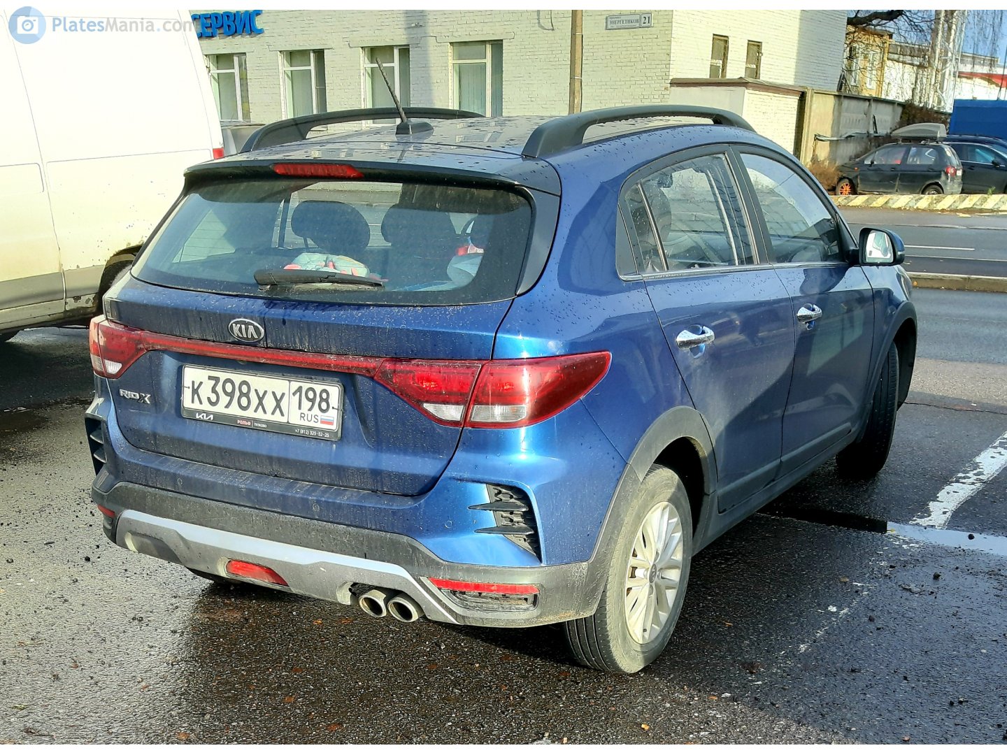 к 398 хх 198, Kia Rio 4th gen X Hatch (FB; CIS-market), facelift, 2020–2022  (Solaris KRX for RU-market since 2024)