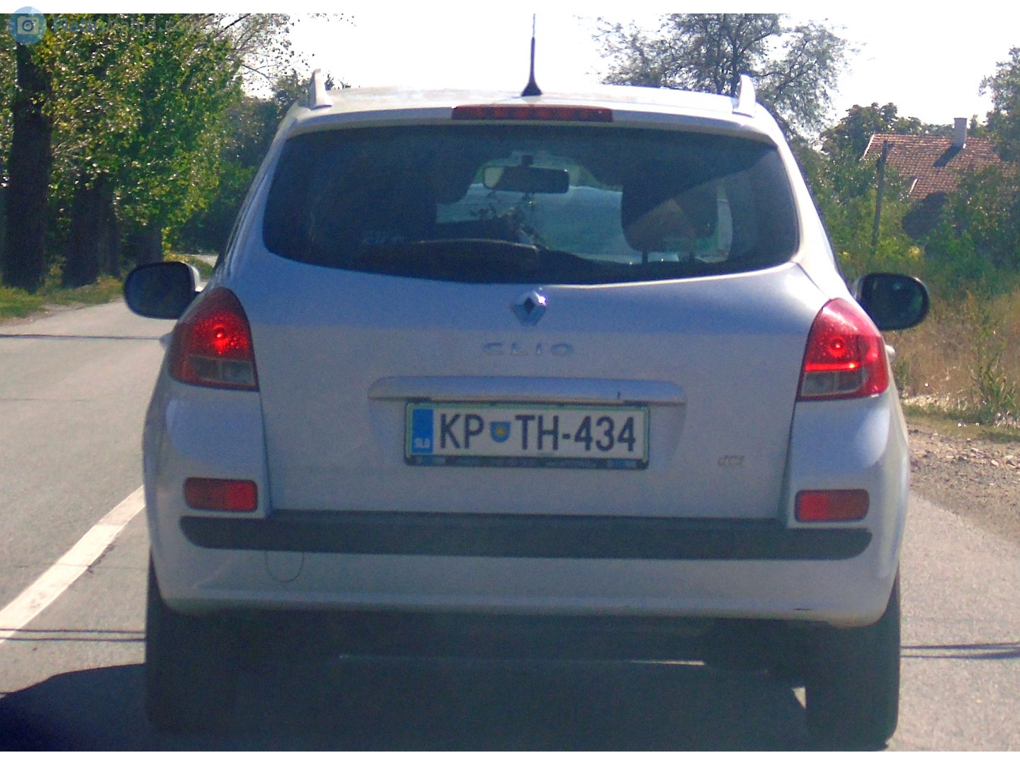 KP TH-434, Renault Clio 3rd gen Grandtour Wagon (K85), facelift, 2009–2013