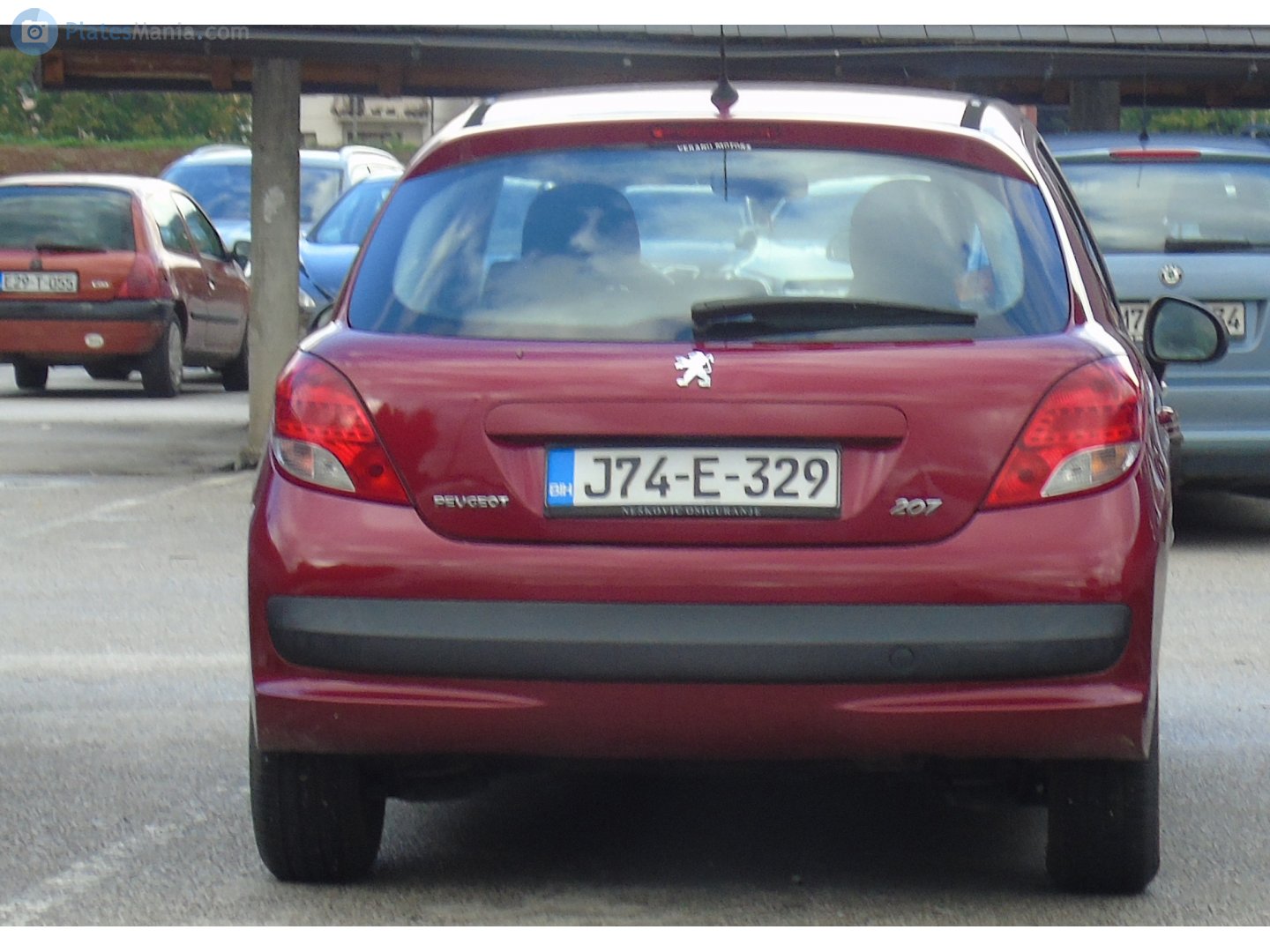 J74-E-329, Peugeot 207 (207+) 5-door Hatch (A71), 2006–2014