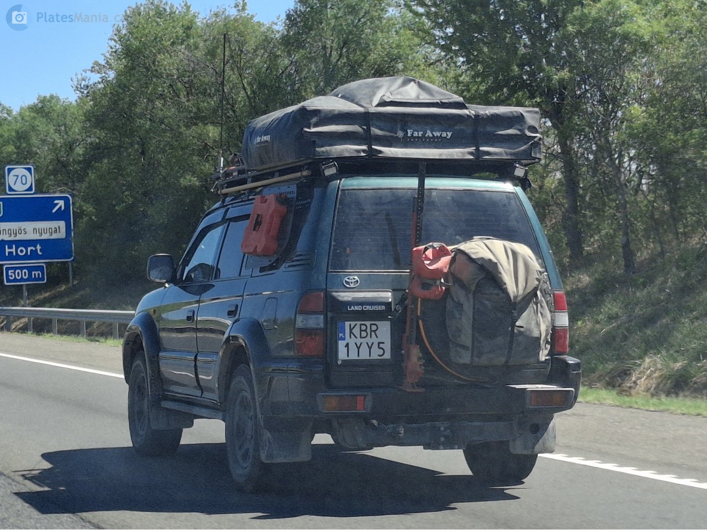 KBR 1YY5, Toyota Land Cruiser 100 (J100), 1998–2007