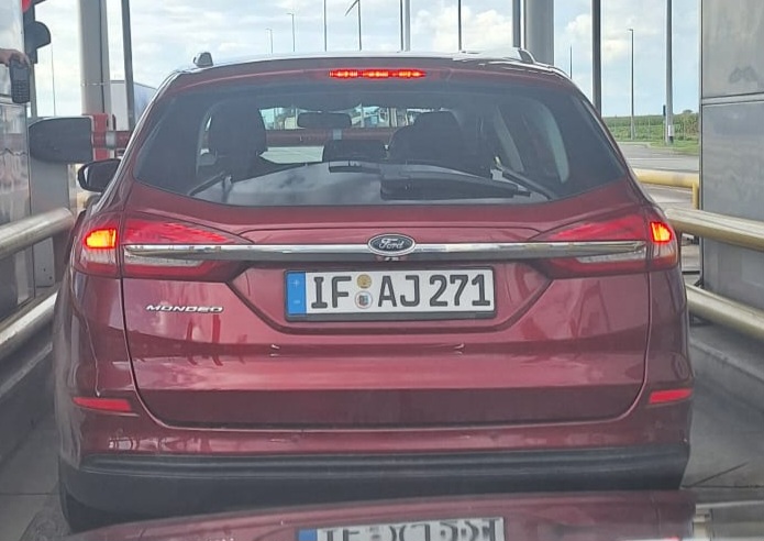 IF AJ 271, Ford Mondeo 4th gen Turnier Wagon (Mk5; CD391), 2014–2019