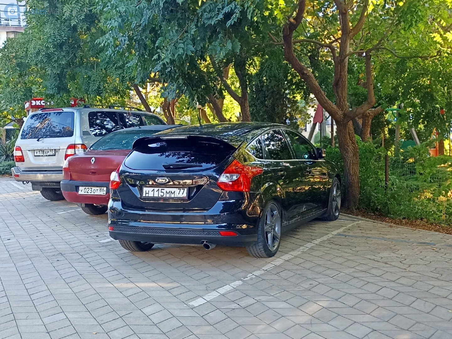 н 115 мм 77, Ford Focus 3rd gen Hatch (DYB; C346), 2011–2015