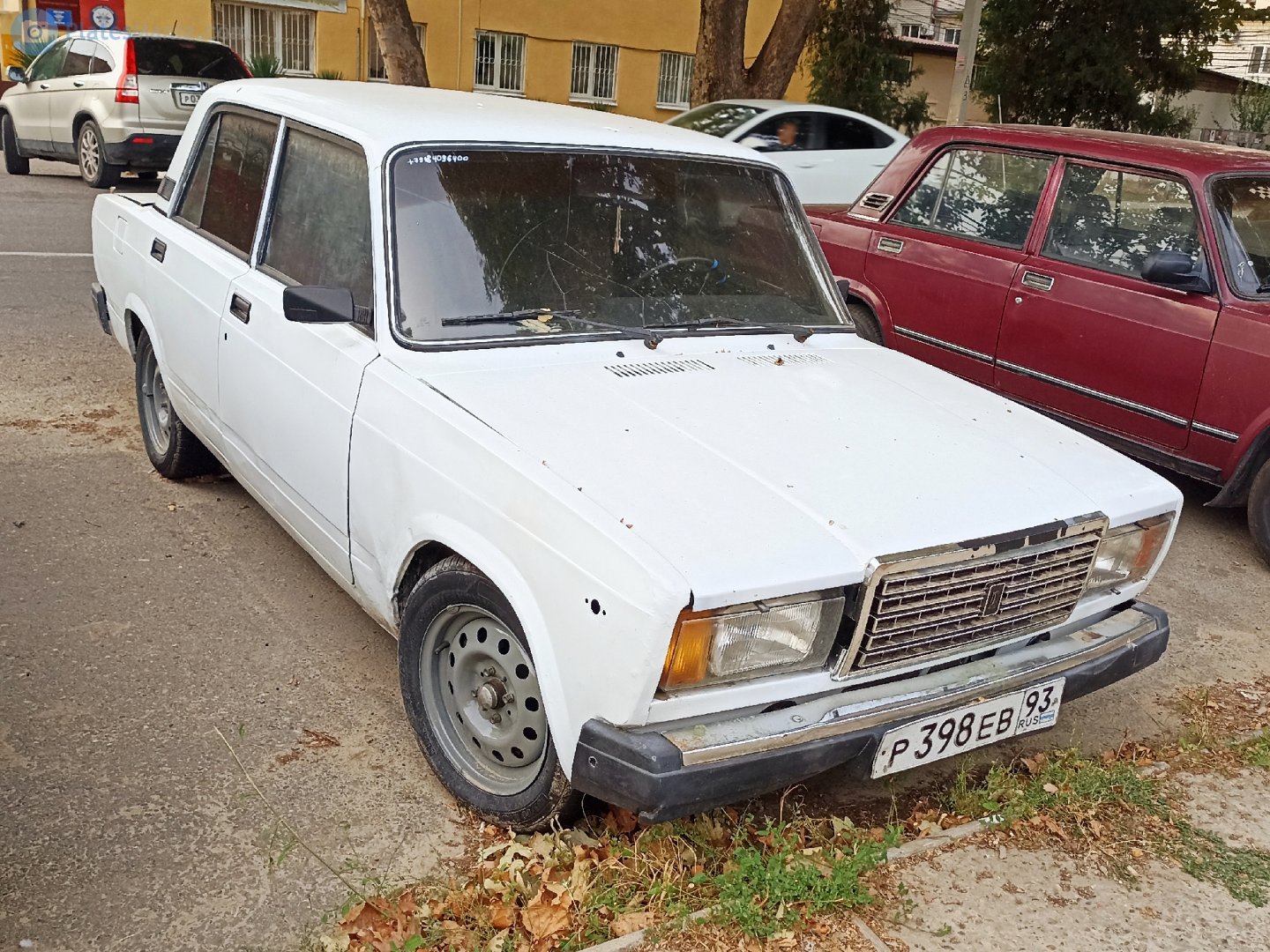 р 398 ев 93, Lada (VAZ) 2107 Жигули (Nova / Riva / Signet / 1500), 1982–2014