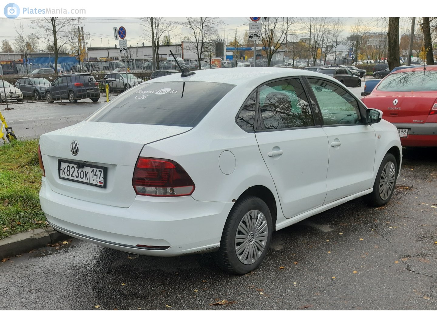 к 823 ок 147, Volkswagen Polo 5th gen Sedan (A05), 1st facelift, 2015–2020