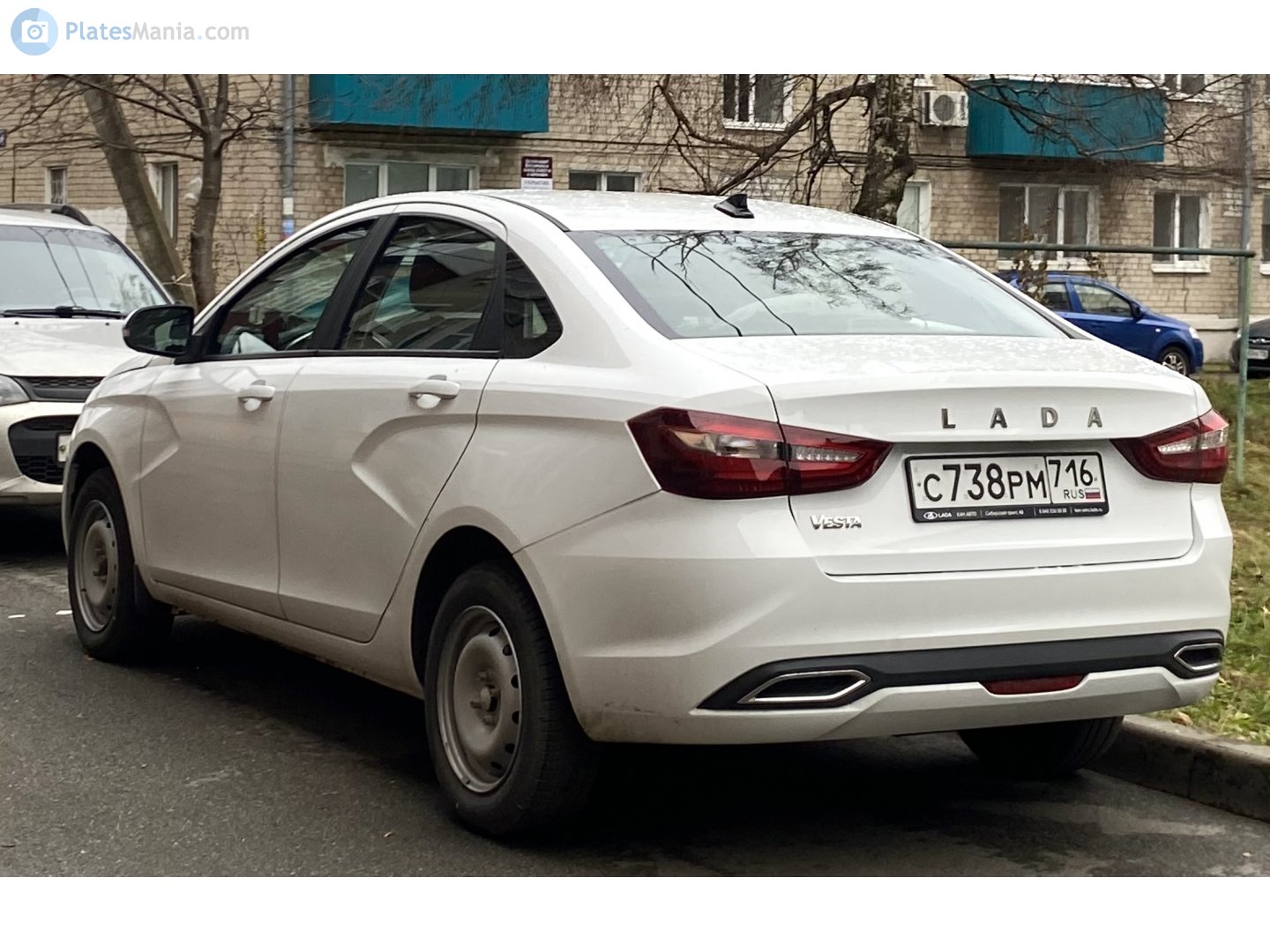 с 738 рм 716, Lada (VAZ) Vesta 1st gen Sedan (GFL), facelift, 2022–