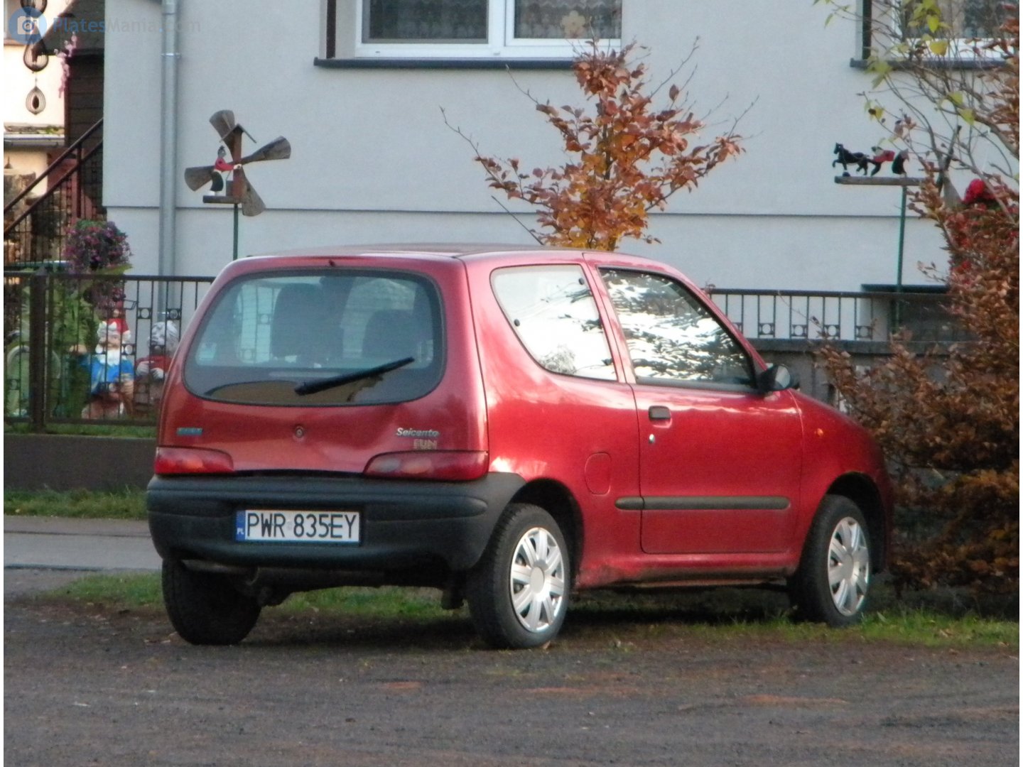 PWR 835EY, FIAT Seicento 1st gen (187), 1998–2005