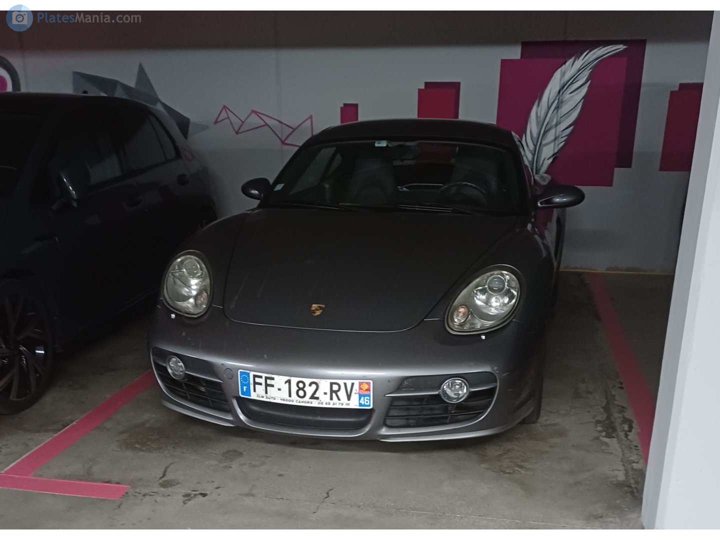 FF-182-RV, Porsche Cayman 1st gen (987C), 2005–2012