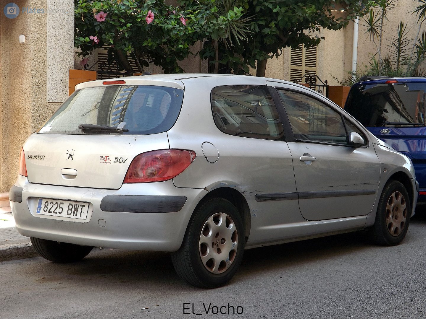 8225 BWT, Peugeot 307 1st gen 3-door Hatch (T5/T6), 2001–2008