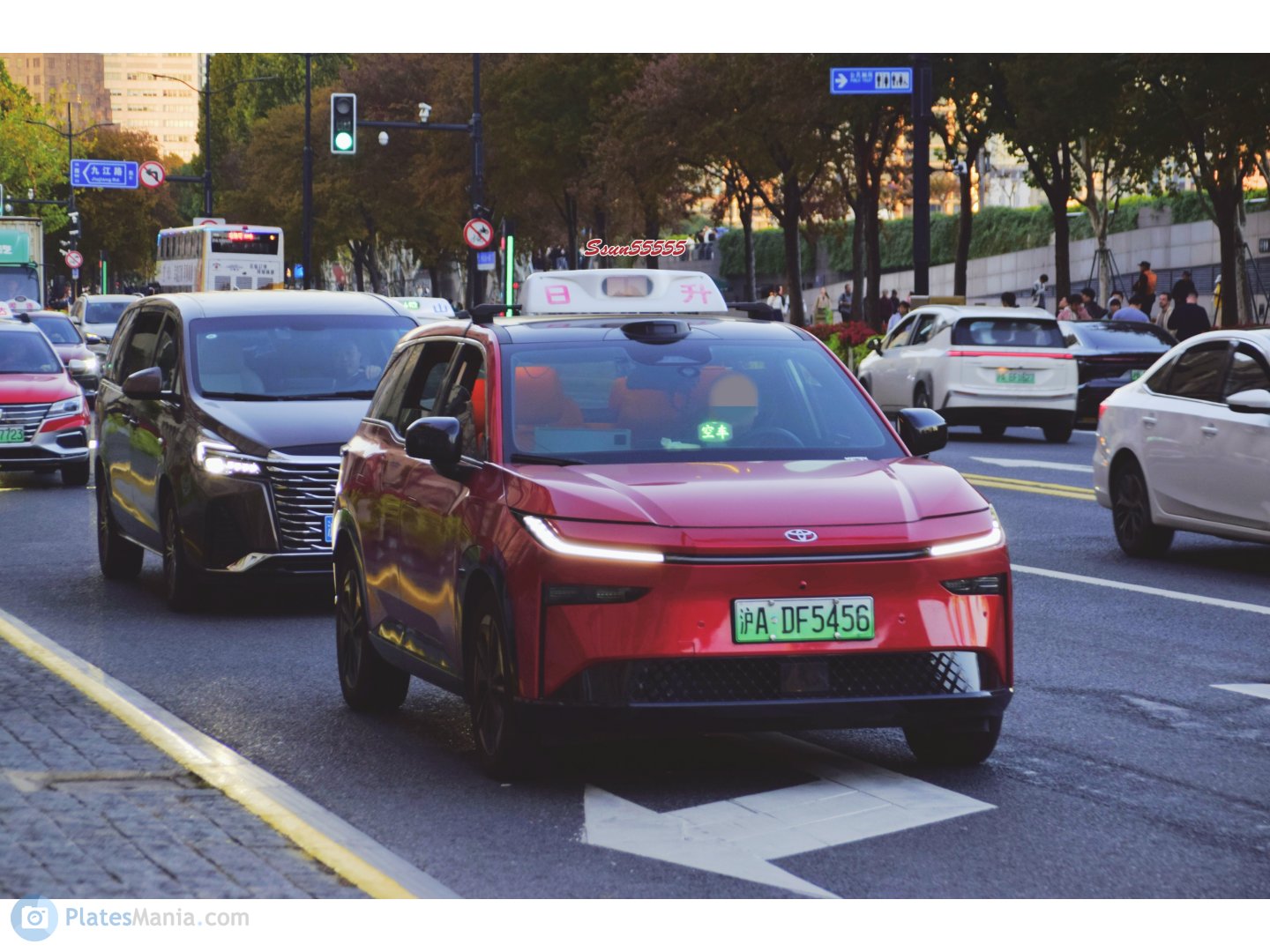 沪A·DF5456, Toyota bZ3X 