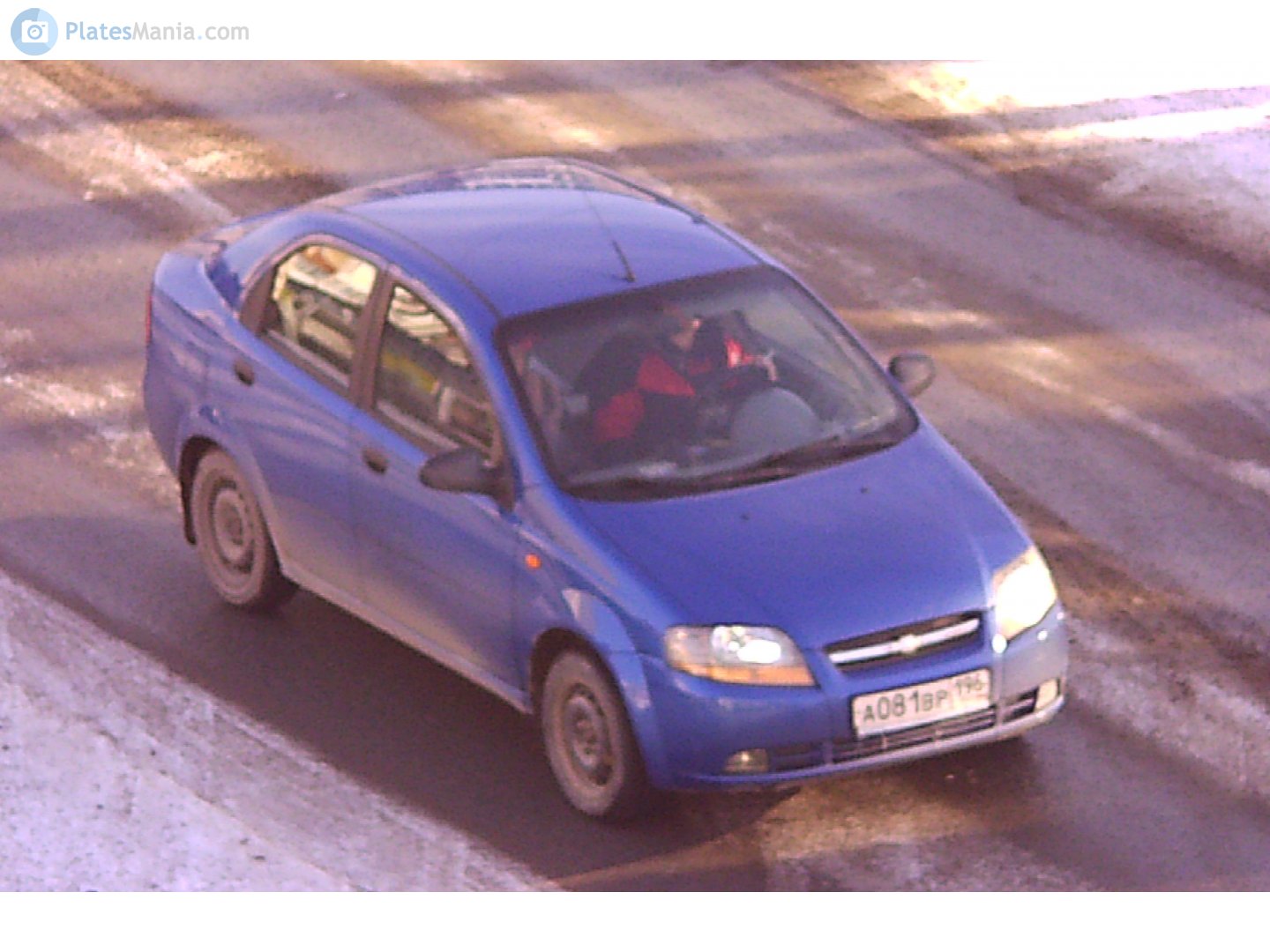 а 081 вр 196, Chevrolet Aveo 