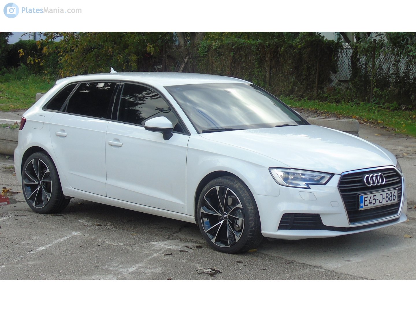 E45-J-886, Audi A3 3rd gen Sportback (8VA/8VF), facelift, 2016–2020