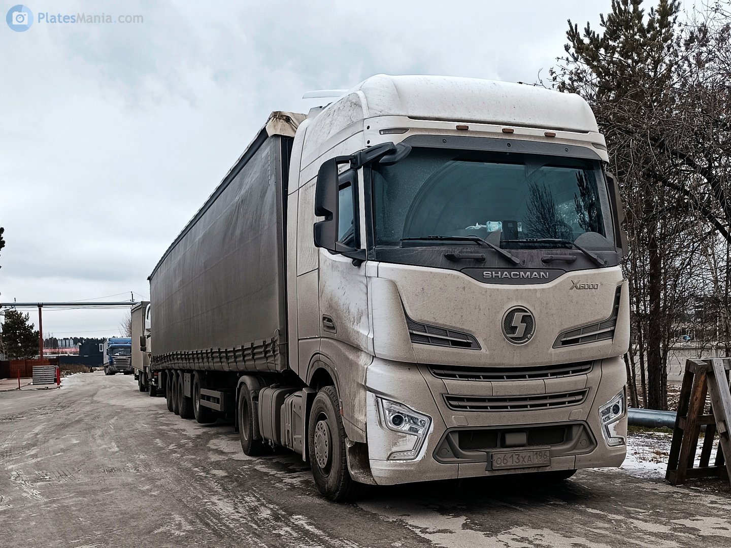 о 613 ха 196, Shacman (Shaanxi) X6000 1st gen, 2017–