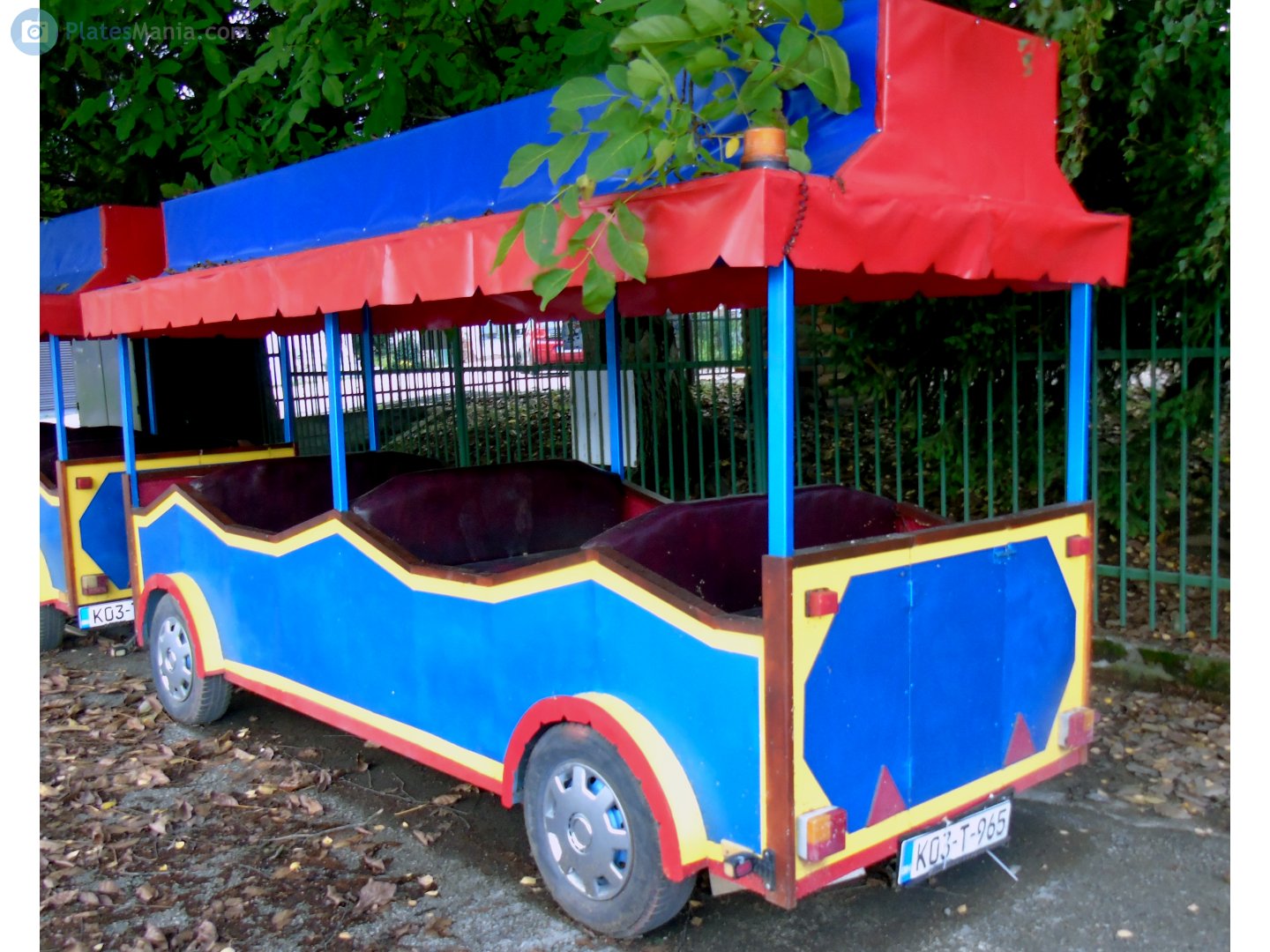 K03-T-965, Regular plates 