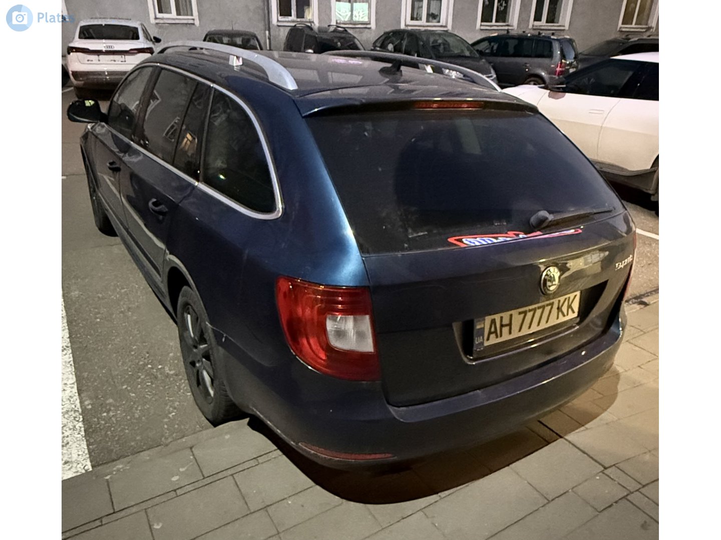 AH 7777 KK, Skoda Octavia 2nd gen Combi (A5/1Z5), facelift, 2009–2013